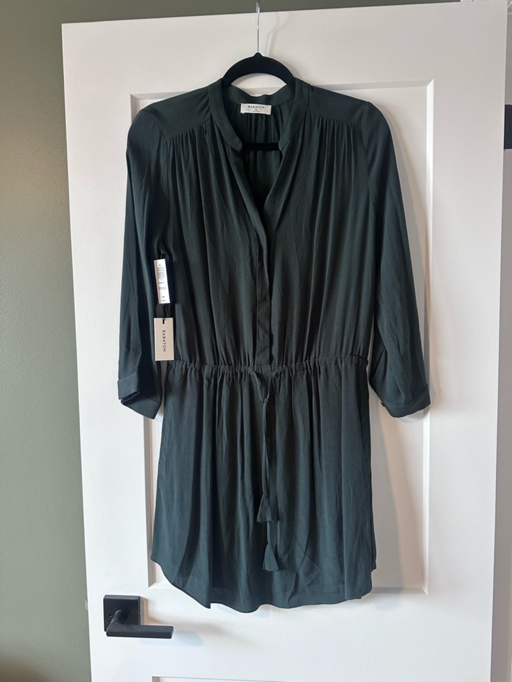 Babaton Bennet Dress in Green Valley, Size M - Picture 4 of 7